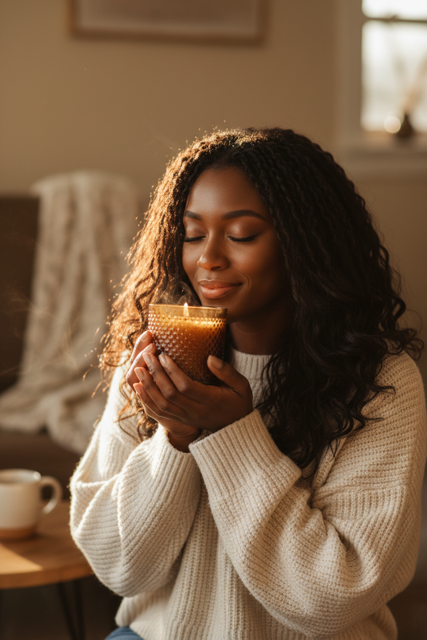 Cozy Morning Candle - Lifestyle